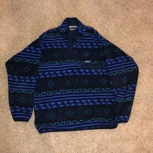 MEN’S Patterned Patagonia Pullover Jacket